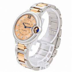 Cartier Ballon Bleu De 33MM W2BB0032 Two-Tone Watch